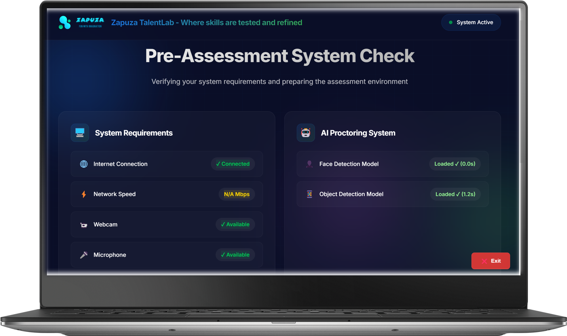 Read more about the article Zapuza Talent Lab – AI-Powered Secure Assessment Wrapper